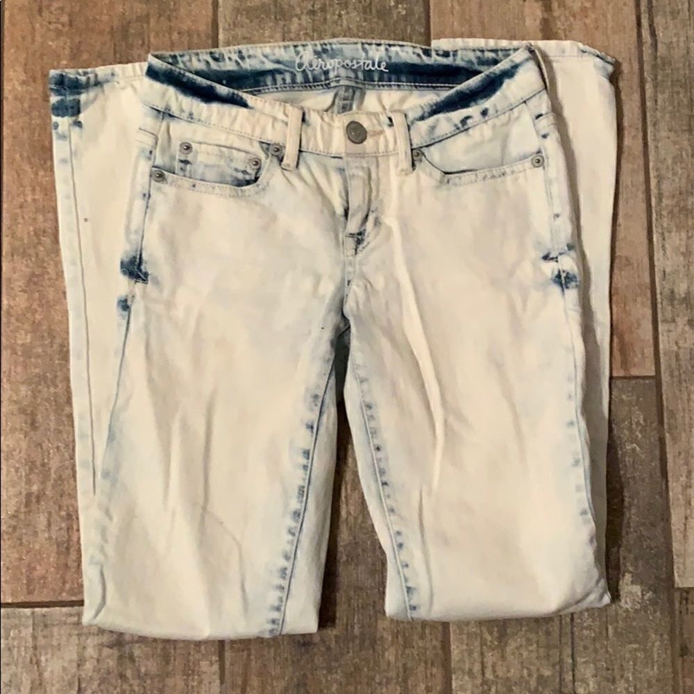 🌼🌼Aeropostale stone wash jeans juniors🌼🌼